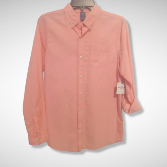 NWT Boy's Xl Bundle of (2) Collar Button Down Dress Shirts Sz Xl All cot… - Picture 2 of 11